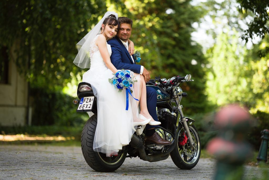 Slub plenerowy sesja na motorze ilowa lubuskie26